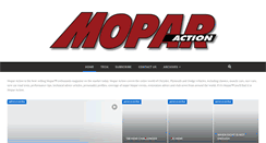 Desktop Screenshot of moparaction.com